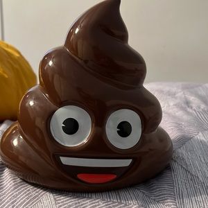 Poop Emoji Bank (ceramic)
